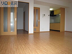 グロワール北江口 206 2階1LDKのリビング/ダイニング