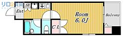 エスリード新大阪第8 1Kの間取図画像