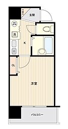 間取図画像 1K