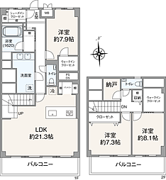 間取図画像 3SLDK