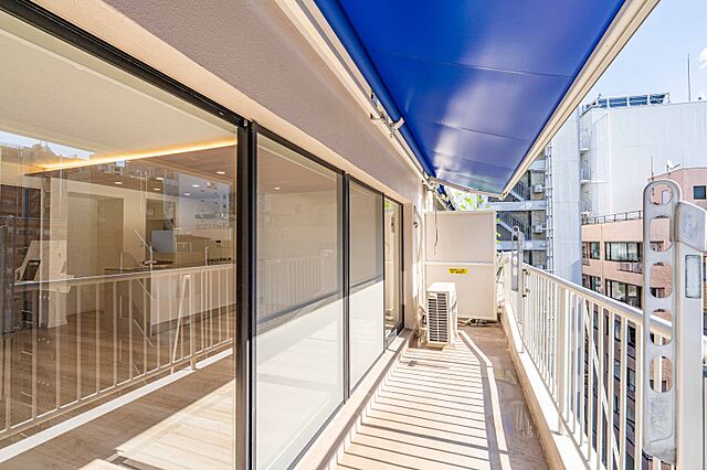 バルコニー 広尾マンション 6階/-