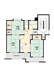 間取図画像 3DK