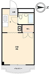 間取図画像 ワンルーム