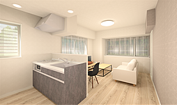 リビング/ダイニングの画像