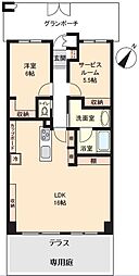 間取図画像 1SLDK