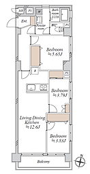 間取図画像 3LDK