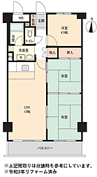 グランドメゾン大手町 2LDKの間取図画像