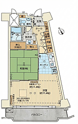 高橋アパート 1LDKの間取図画像