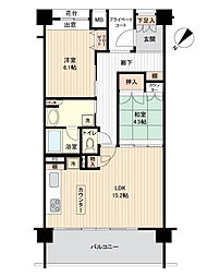鬼怒川リバーサイドレジデンス 2LDKの間取図画像