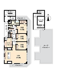 藤和シティコープ高円寺南 3SLDKの間取図画像