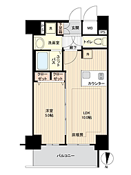 プレサンス丸の内レジデンス3 1LDKの間取図画像