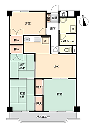 レスポワール志木 3SLDKの間取図画像