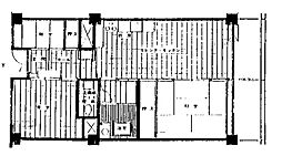 代々木コーポラス 2LDKの間取図画像