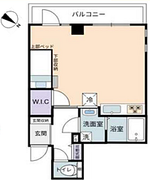 ビッグストーン池袋 ワンルームの間取図画像