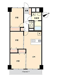 メゾン和光台 2SLDKの間取図画像