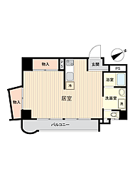 セブンスターマンション西荻 ワンルームの間取図画像