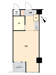 セントヒルズ星川 ワンルームの間取図画像