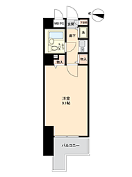 ライオンズマンション川口幸町 1Kの間取図画像