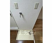 室内洗濯機設置スペースです。
