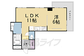 京都府京都市東山区古門前通大和大路東入3丁目古西町（賃貸マンション1LDK・6階・40.86㎡） その2