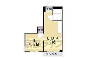 ユングフラウ南禅 305 ｜ 京都府京都市左京区粟田口鳥居町（賃貸マンション1LDK・3階・35.00㎡） その2