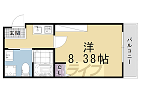 京都府京都市北区上賀茂石計町（賃貸マンション1K・2階・23.62㎡） その2