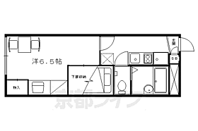 レオパレス茶山 105 ｜ 京都府京都市左京区田中北春菜町（賃貸アパート1K・1階・19.87㎡） その2