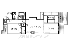 京都府京都市上京区出水通烏丸西入近衛町（賃貸マンション3LDK・2階・68.92㎡） その2