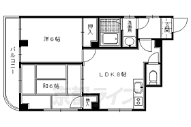 京都府京都市中京区押小路通間之町東入左京町（賃貸マンション2LDK・4階・44.71㎡） その2