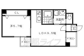 京都府京都市中京区姉小路通新町西入津軽町（賃貸マンション1LDK・2階・37.22㎡） その2