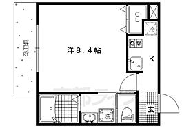 京都府京都市上京区今出川通室町西入上る畠山町（賃貸アパート1K・1階・24.96㎡） その2