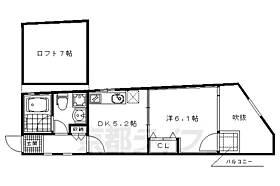 京都府京都市上京区上御霊前通室町西入竹園町（賃貸マンション1DK・3階・28.81㎡） その2