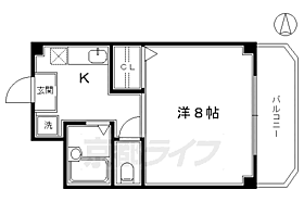 ＳＵＮ　ＰＬＡＣＥ 203 ｜ 京都府京都市東山区大和大路通塩小路下る蒔田町（賃貸マンション1K・2階・22.23㎡） その2