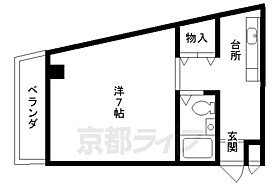 京都府京都市東山区大和大路通松原上る西入弓矢町（賃貸アパート1K・3階・19.00㎡） その2