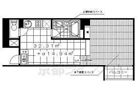 京都府京都市上京区東堀川通下立売下る五町目（賃貸マンション1LDK・2階・32.31㎡） その2