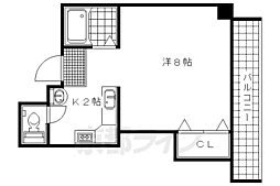 JR山陰本線 二条駅 徒歩18分 3階/-
