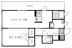 京都市営烏丸線 北大路駅 徒歩37分 1階/-