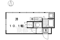 京福電気鉄道北野線 北野白梅町駅 徒歩20分