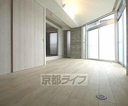 京都市営烏丸線 北山駅 徒歩24分の賃貸マンション 1階1LDKのリビング/ダイニング