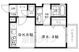 間取図画像 1DK