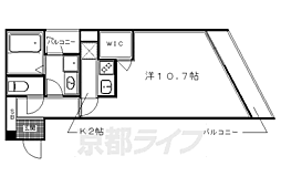 ブランネージュ銀閣寺道 2階