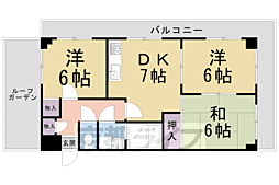 ハイムフロイデン一乗寺 6階