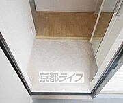 段差が少ない玄関です