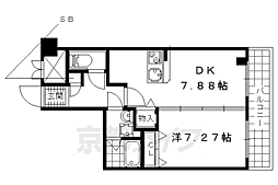 京都地下鉄東西線 椥辻駅 徒歩9分 4階/-