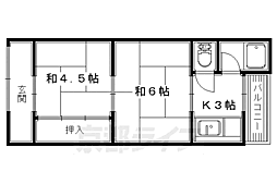 京阪本線 牧野駅 徒歩10分 2階/-