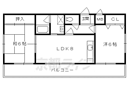 JR奈良線 JR藤森駅 徒歩17分 2階/-
