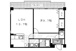 JR湖西線 大津京駅 徒歩14分 5階/-
