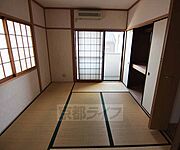 南向きの和室です。