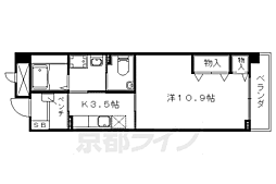 京阪京津線 四宮駅 徒歩12分 4階/-
