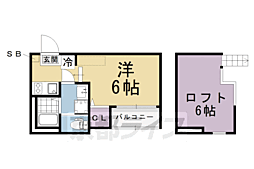 京阪宇治線 六地蔵駅 徒歩7分 2階/-